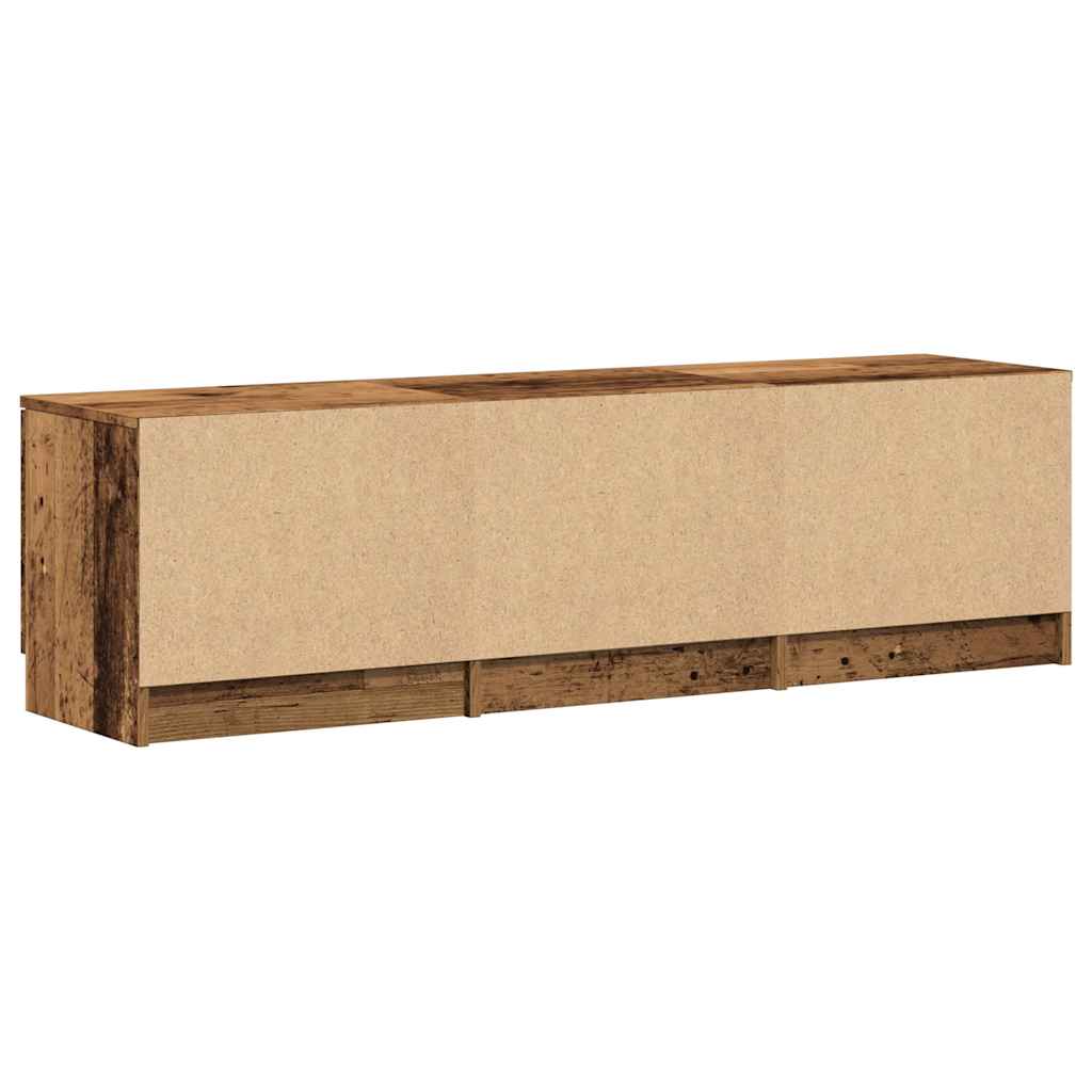 Tv-Meubel 140X35X40 Cm Bewerkt Hout Kleurig