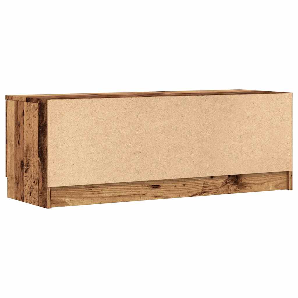 Tv-Meubel 102X35X36,5 Cm Bewerkt Hout Kleurig