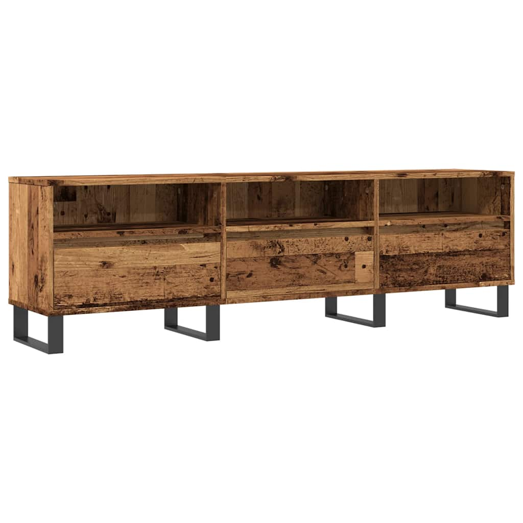 Tv-Meubel 150X30X44,5 Cm Bewerkt Hout Kleurig