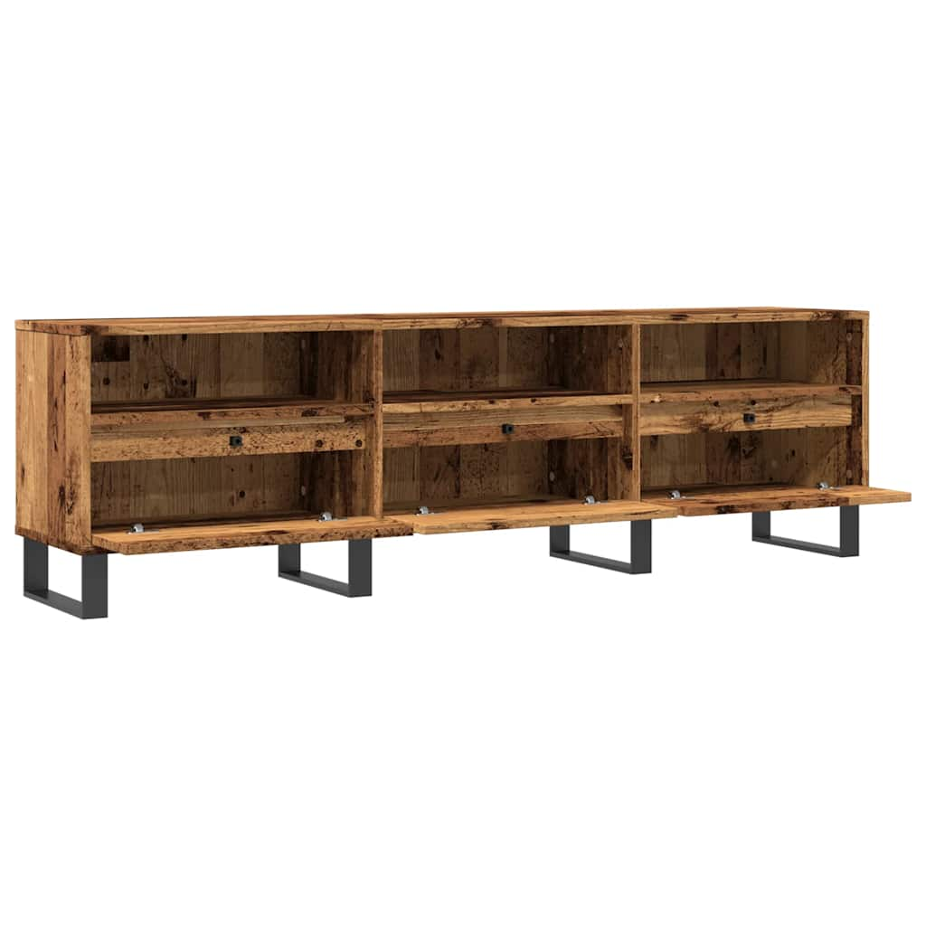 Tv-Meubel 150X30X44,5 Cm Bewerkt Hout Kleurig