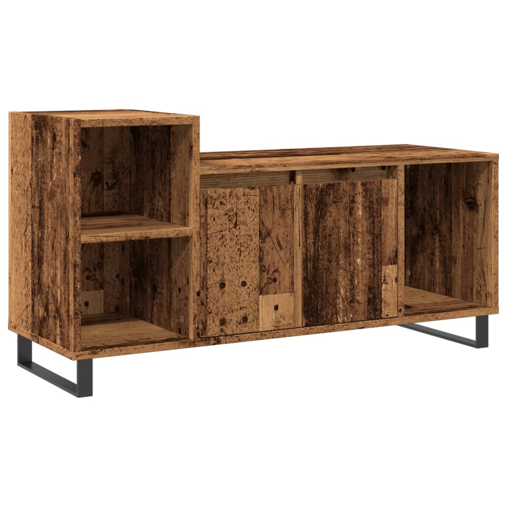 Tv-Meubel 100X35X55 Cm Bewerkt Hout Kleurig