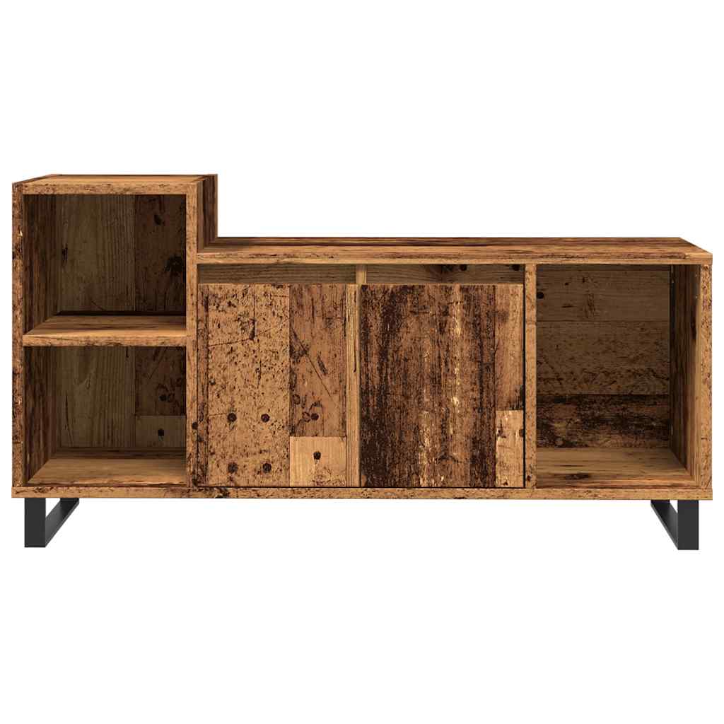 Tv-Meubel 100X35X55 Cm Bewerkt Hout Kleurig