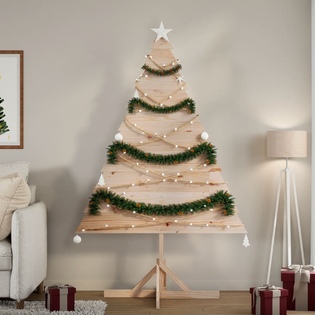 Kerstdecoratie Kerstboom Massief Hout