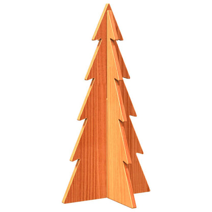 Kerstdecoratie Kerstboom 59,5 Cm Massief Grenenhout