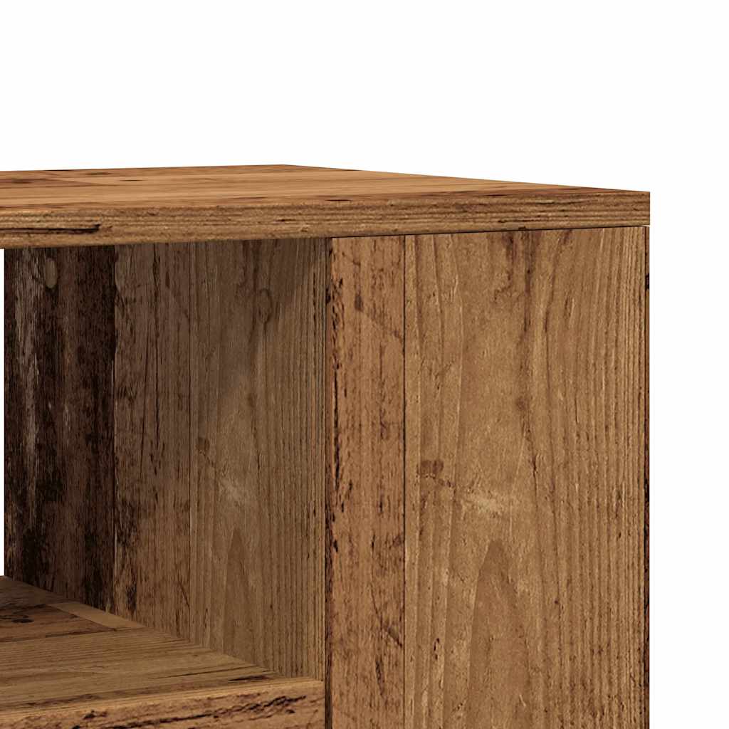 Tv-Meubel Met Wielen 102X34,5X43 Cm Bewerkt Hout