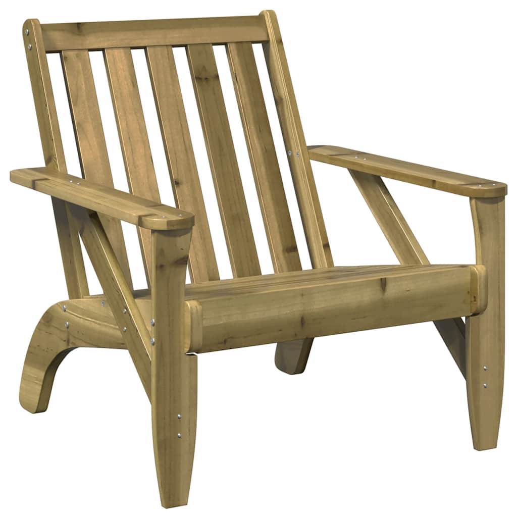 Tuinstoel Adirondack 75X77X77 Cm Geïmpregneerd Hout