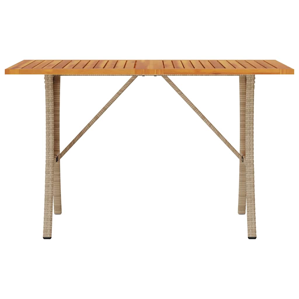 Tuinbank 3-Zits Met Kussens & Tafel Poly Rattan