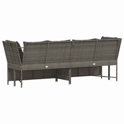 Tuinbank Met Kussens Poly Rattan