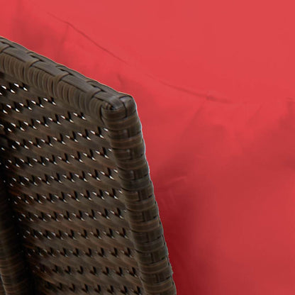 Tuinbank Met Kussens Poly Rattan