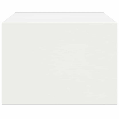 Tv-Meubel Met Led-Verlichting 75X35,5X25 Cm Wit Beige