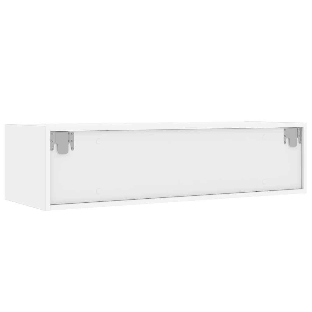 Tv-Meubel Met Led-Verlichting 100X35,5X25 Cm Wit