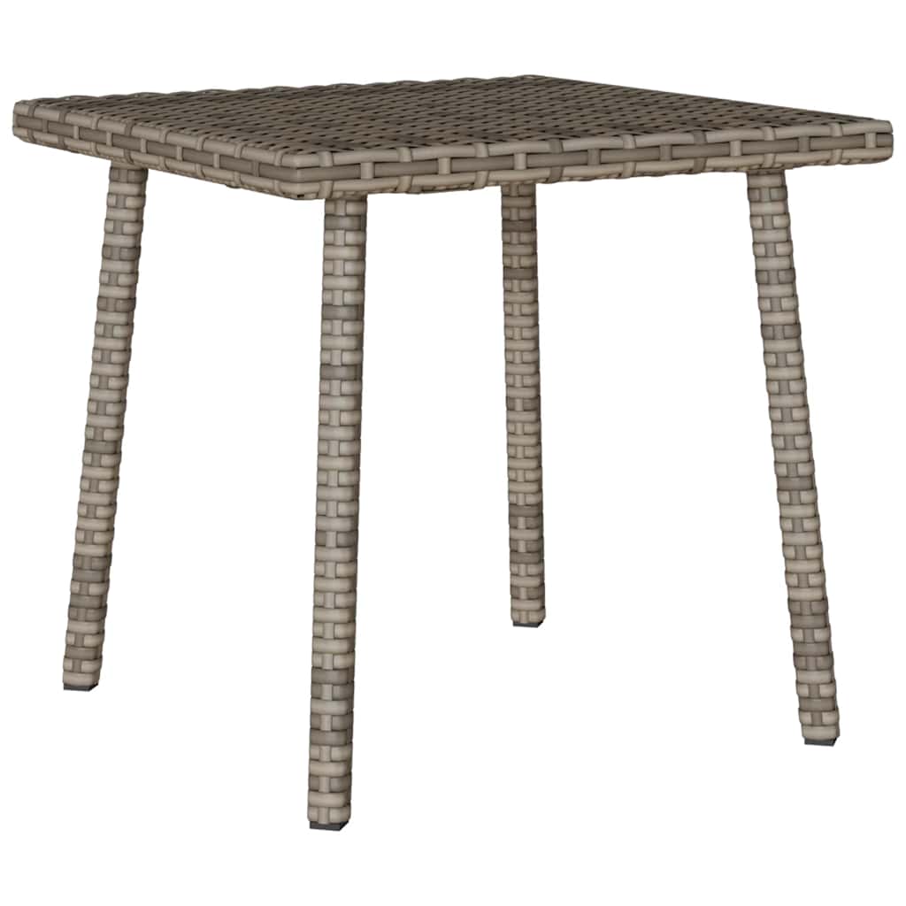 Tuin Salontafel Rechthoekig Poly Rattan