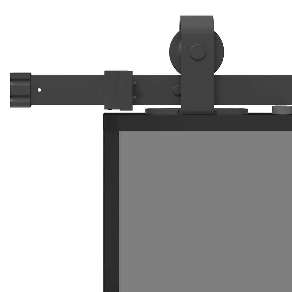 Schuifdeur Met Beslagset 90X205 Cm Gehard Glas