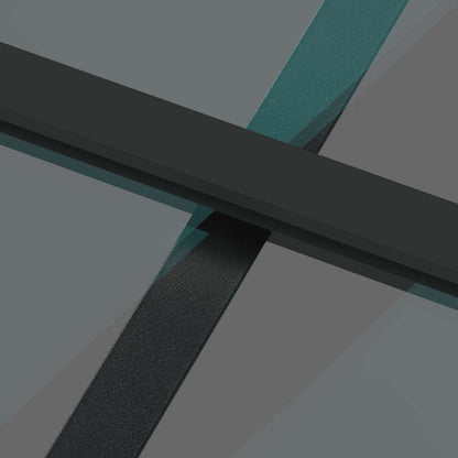 Schuifdeur Met Beslagset 90X205 Cm Gehard Glas