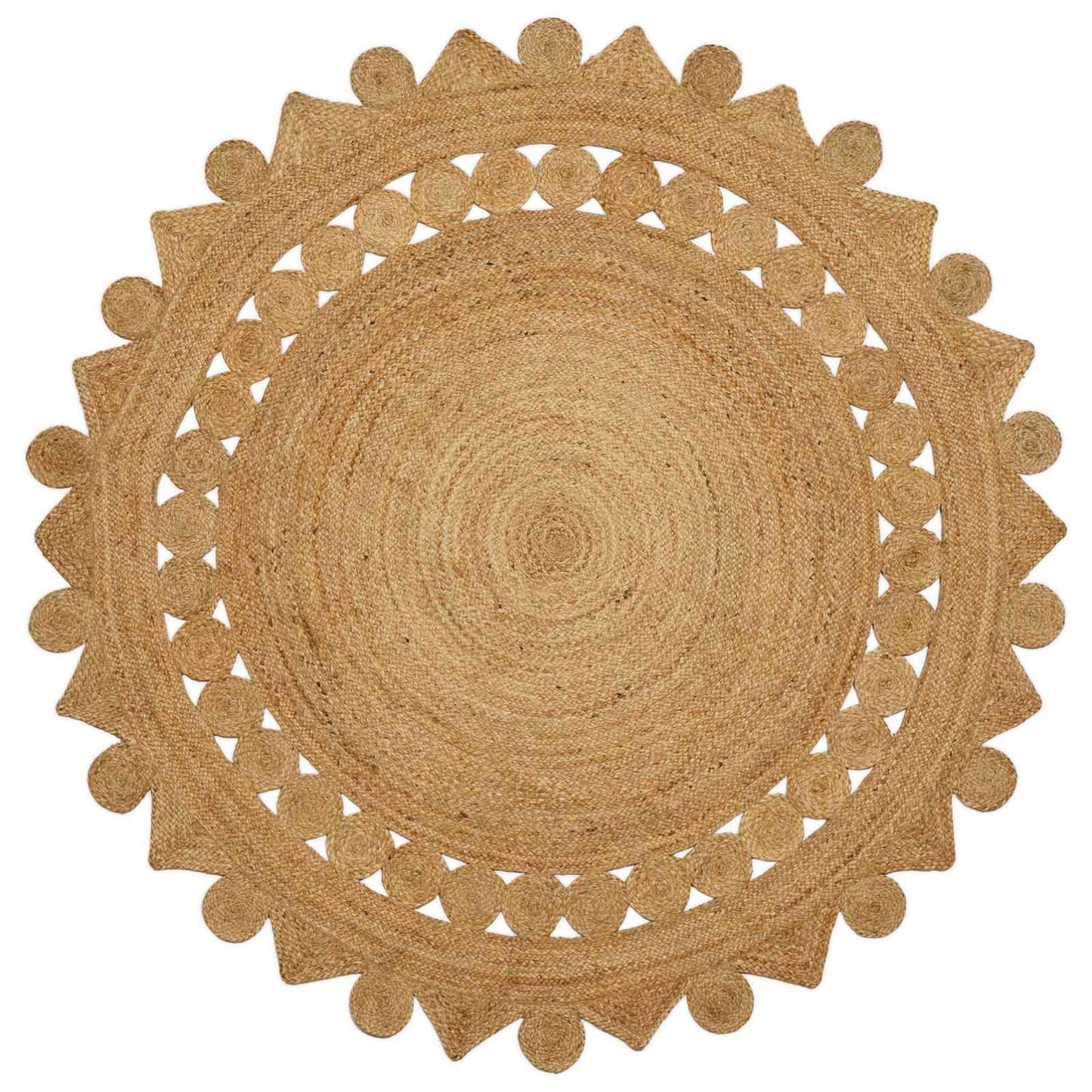 Tapijt Bruin Ø Jute