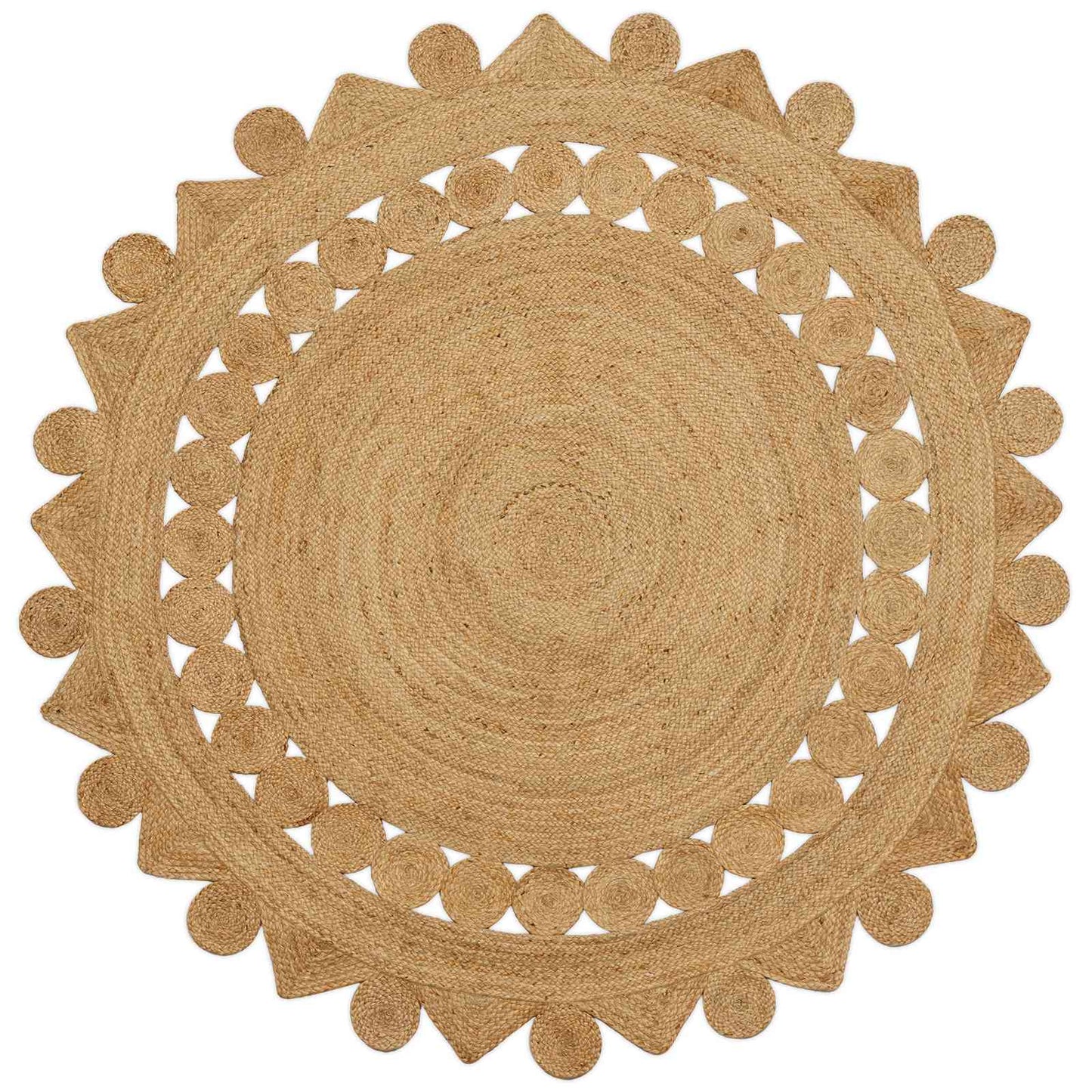 Tapijt Bruin Ø Jute