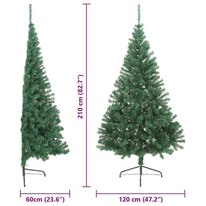 Kunstmatig Voorverlicht Kerstboom Met 300 Led Pvc Groen