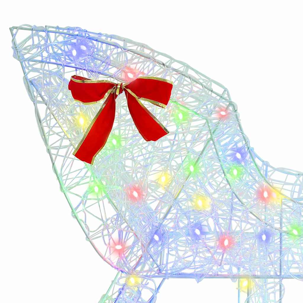 Rendier Trek Slede 70 X 26 X 128.5 Cm Acryl