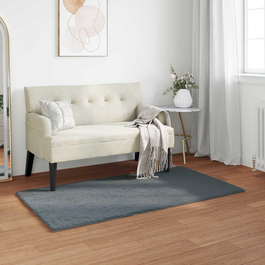 Nep Konijnenbont Tapijt Olite Polyester Antraciet