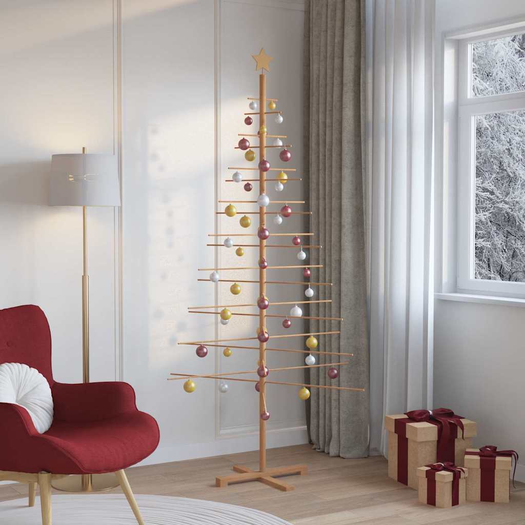 Houten Kerstboom Met Standaard Bamboe