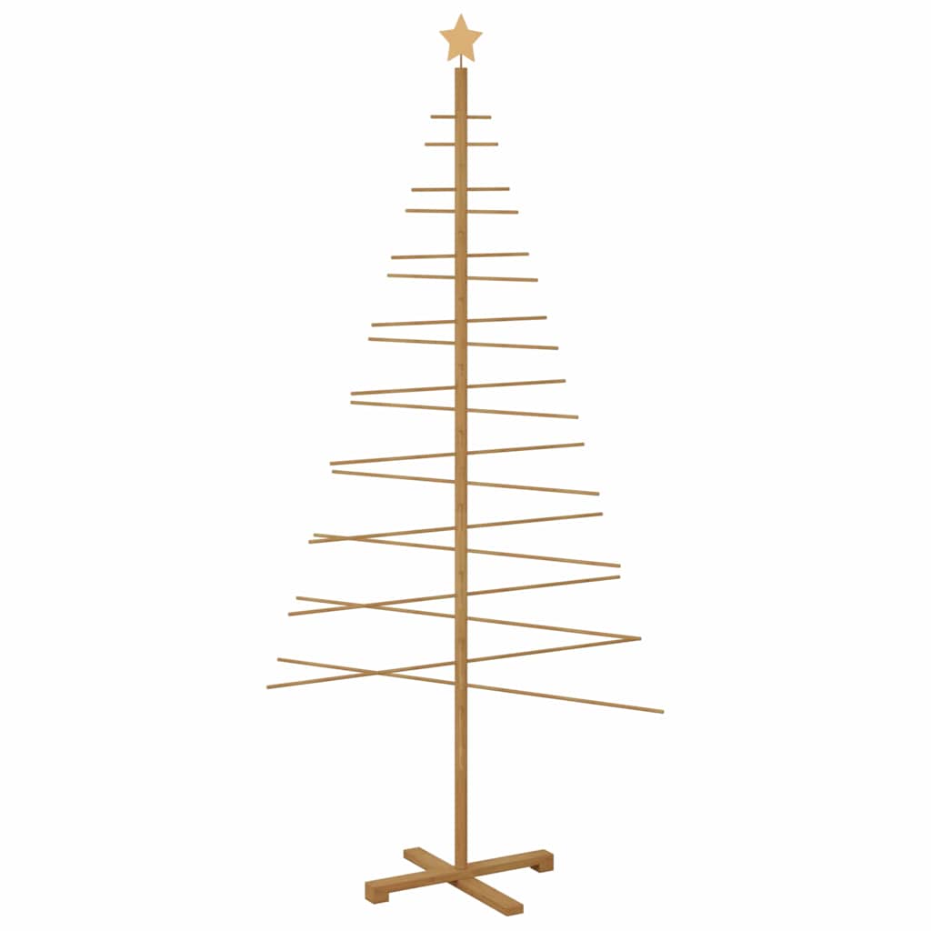 Houten Kerstboom Met Standaard Bamboe