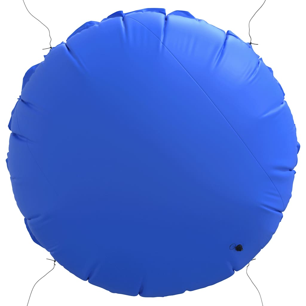 Poolkussen Voor Bovengrond Zwembad Blauw Ø 300 Cm Pvc