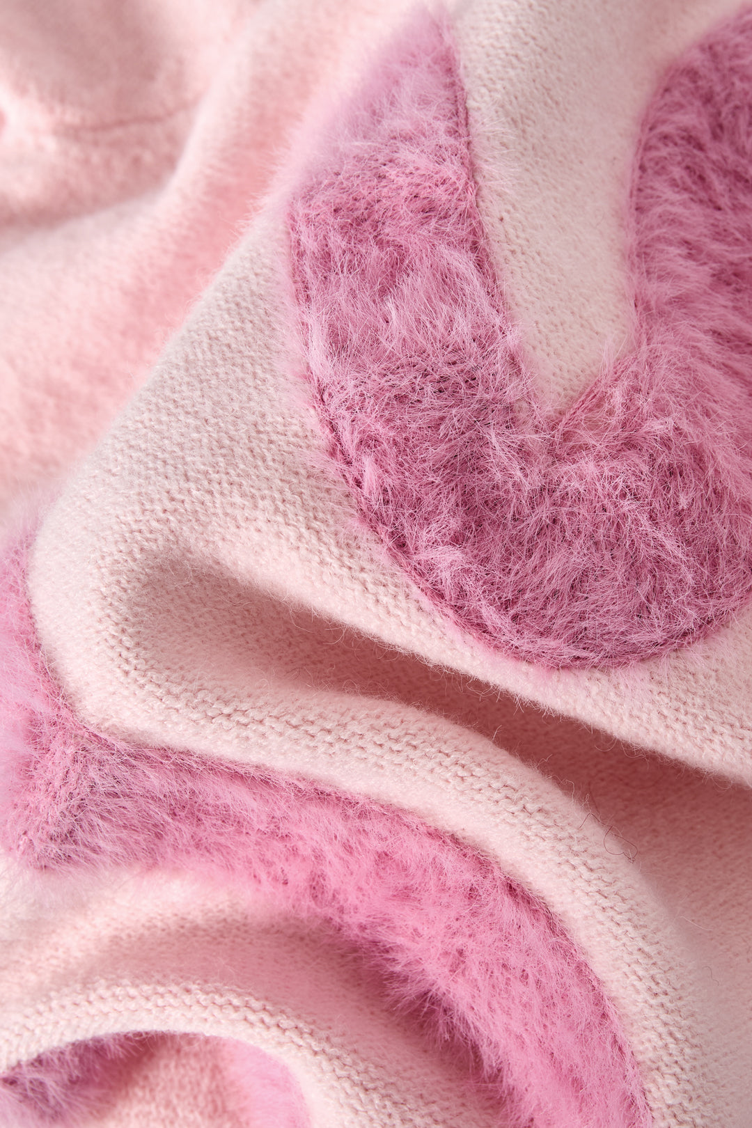 Knitted Polyester Fiber Women's Knit Sweaters Casual Color Clash