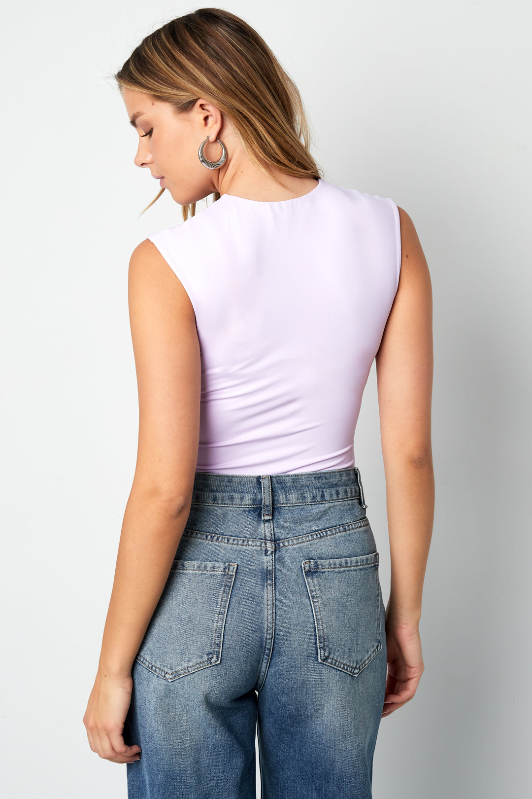 Knitted Nylon Shapewear Bodysuit Basic Solid Color Spring/Summer