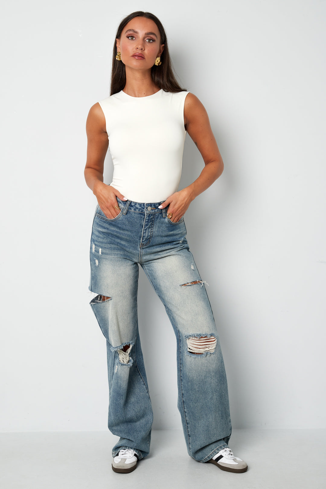 Knitted Nylon Shapewear Bodysuit Basic Solid Color Spring/Summer