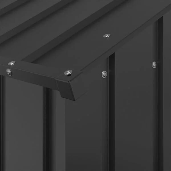 Hondenhok met dak 113x153x101 cm