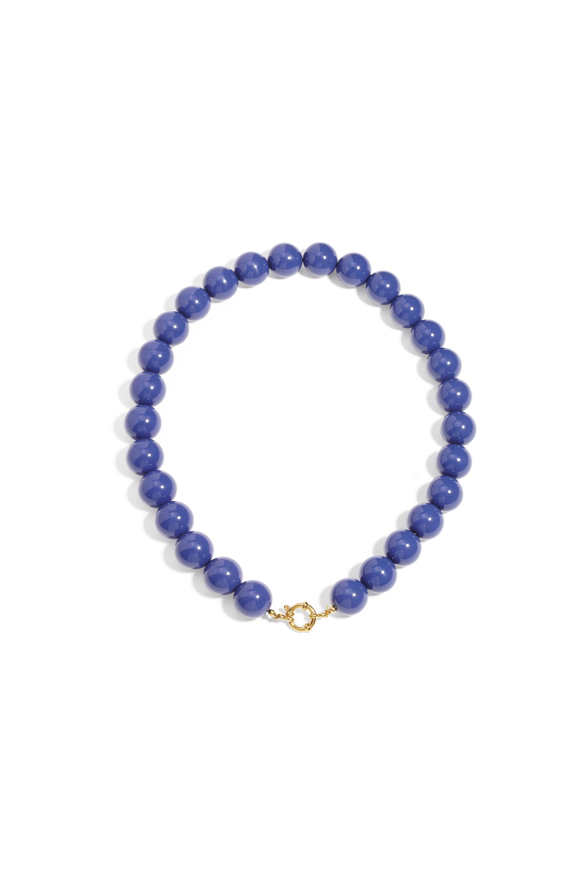 Resin Beaded Necklaces Beads Casual Daily Simple Series Women's jewelry-15mm