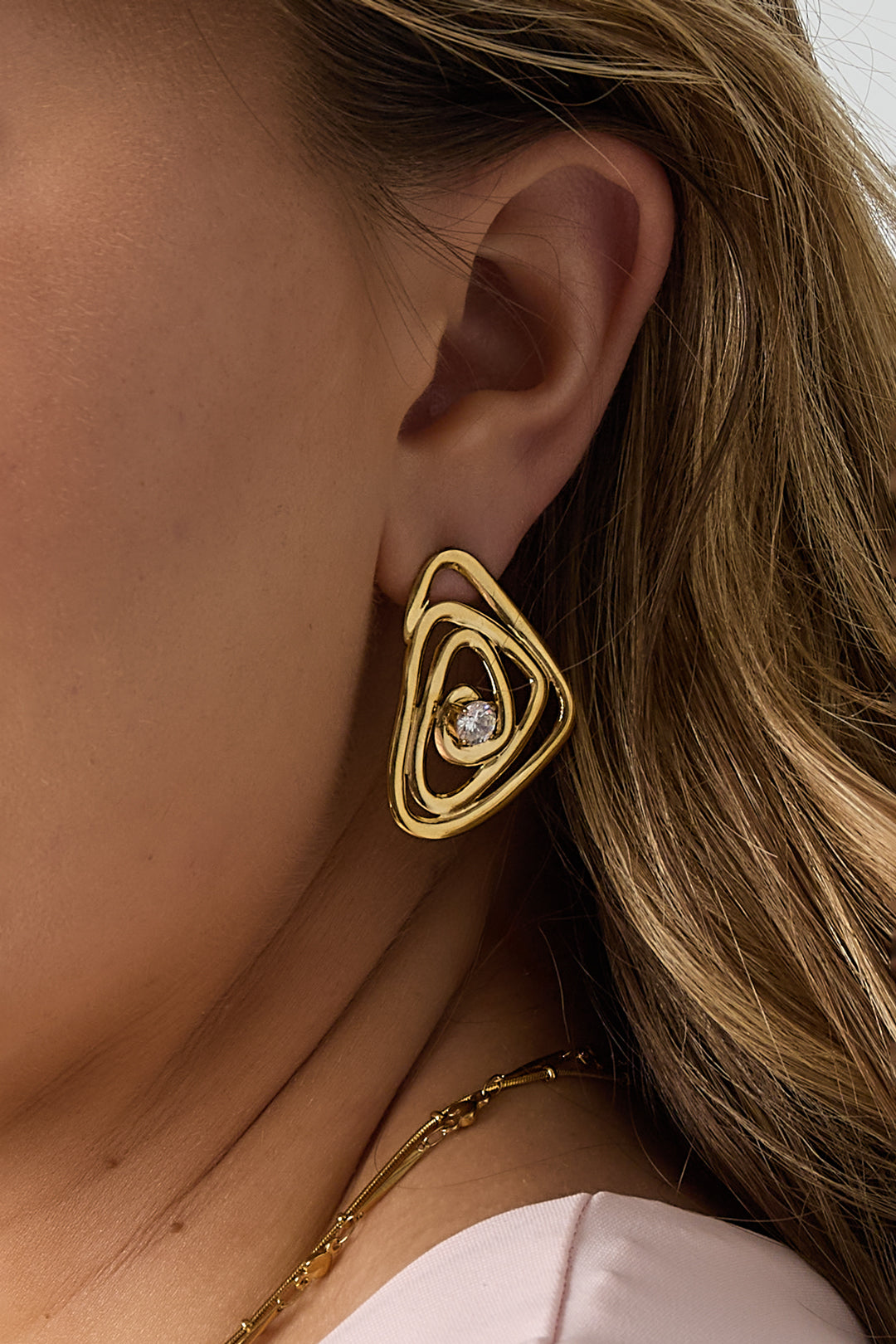 Oorbellen hypnose met steentje