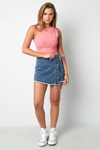 Spandex Shapewear Bodysuit One-Shoulder Design Contouring Fit