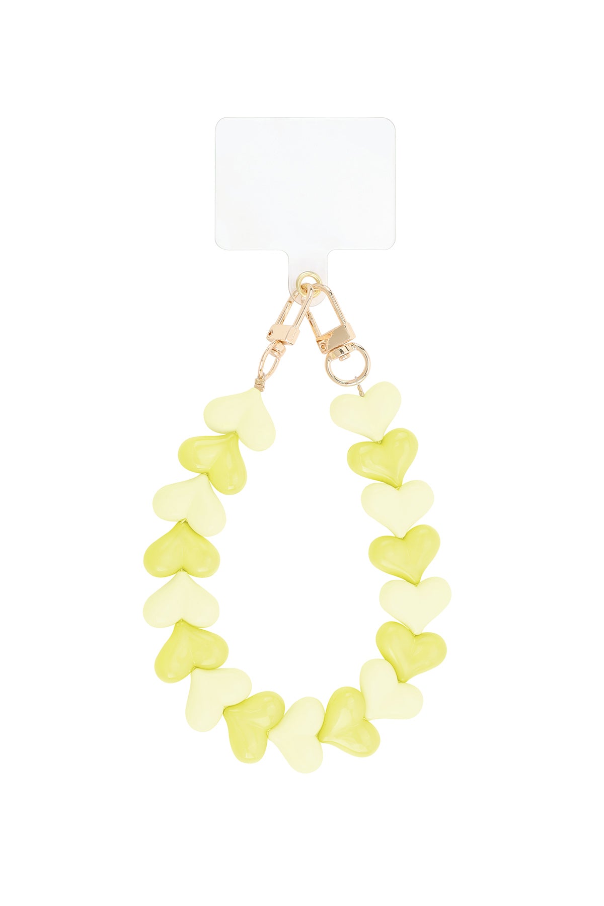 Double heart phone cords