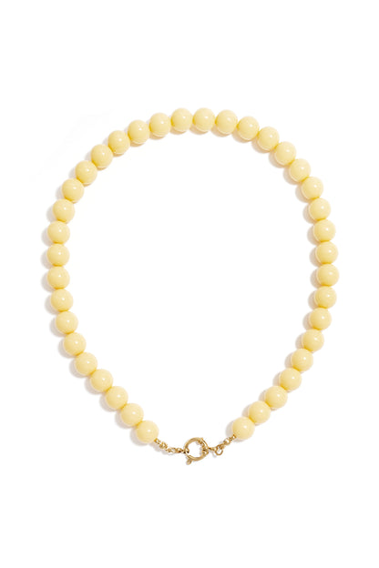 Ketting met kralen en frontsluiting-12mm