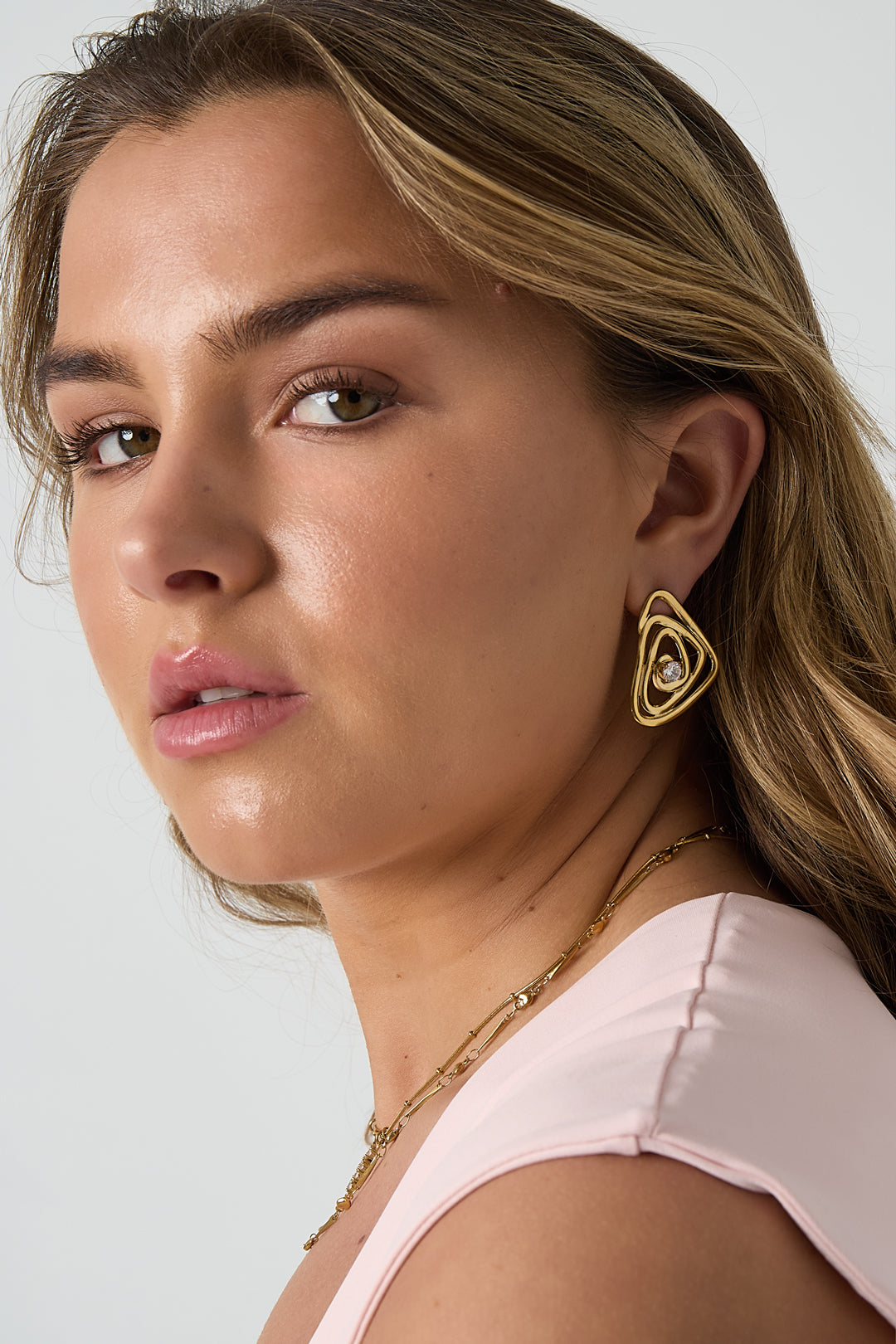 Oorbellen hypnose met steentje