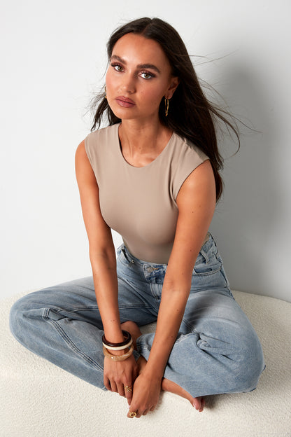 Knitted Nylon Shapewear Bodysuit Basic Solid Color Spring/Summer