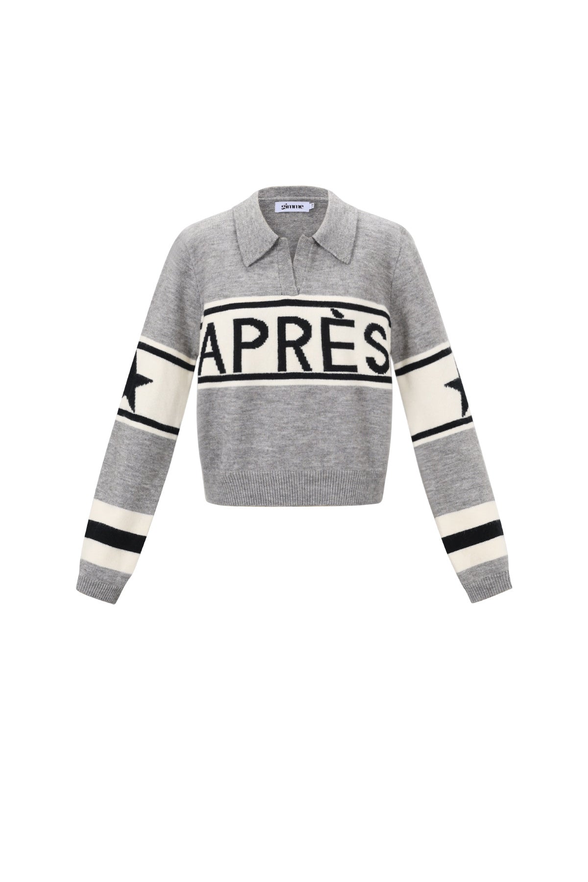 Knitted Polyester Fiber Women's Knit Sweaters Casual Letters
