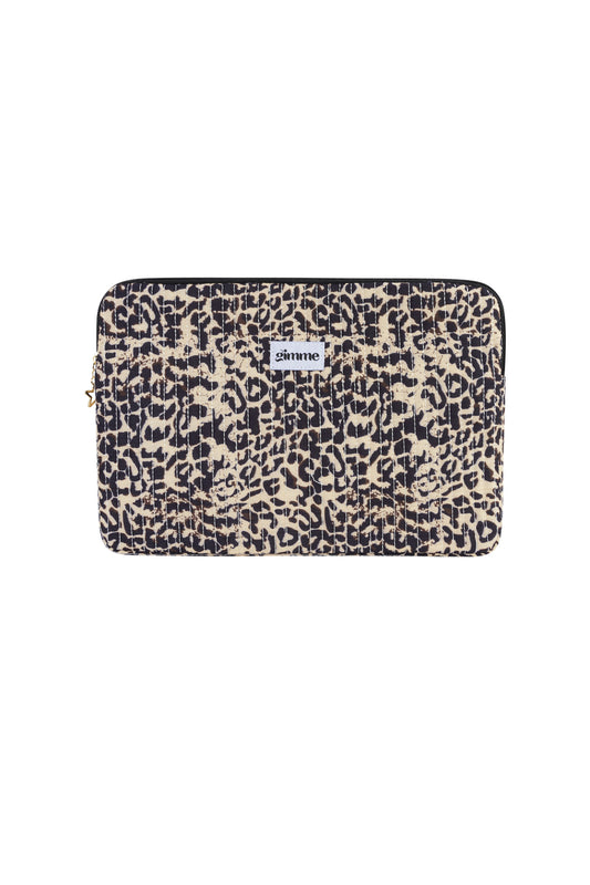 Leopard Print Laptop Sleeve-13 inches