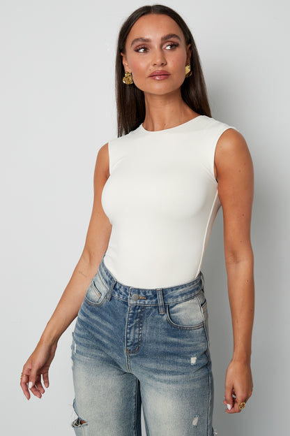 Knitted Nylon Shapewear Bodysuit Basic Solid Color Spring/Summer