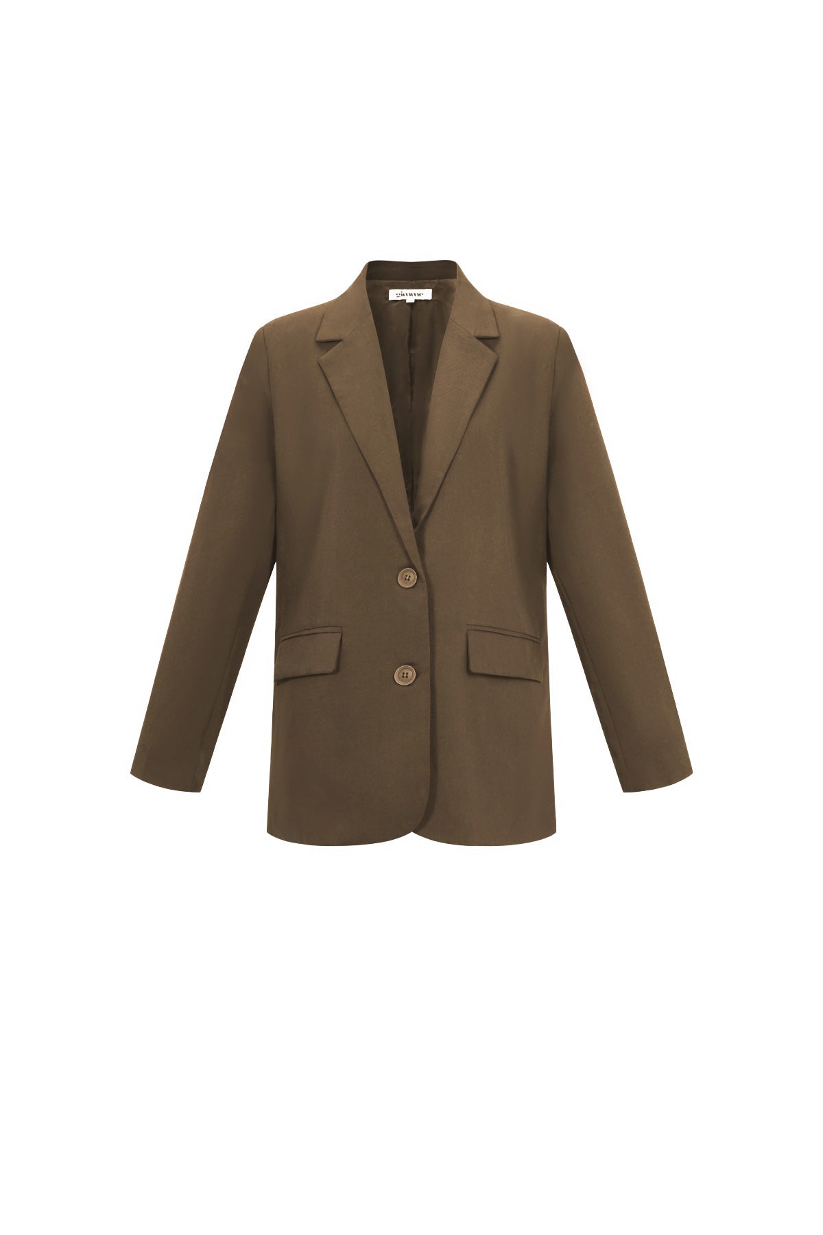 Woven Polyester Fiber Women's Suit Jacket Elegant Letters