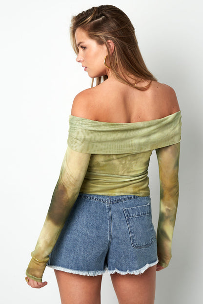 Woven Polyester Women's Long Sleeve Top Elegant Solid Color Spring/Summer